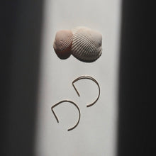 Load image into Gallery viewer, D-Hoop Earrings
