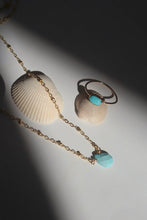 Load image into Gallery viewer, Turquoise Teardrop Necklace
