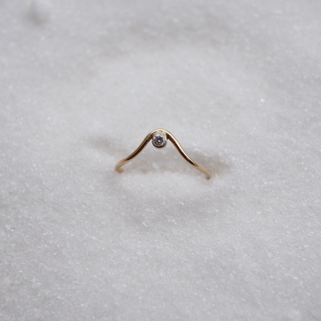 Peak Diamond Ring