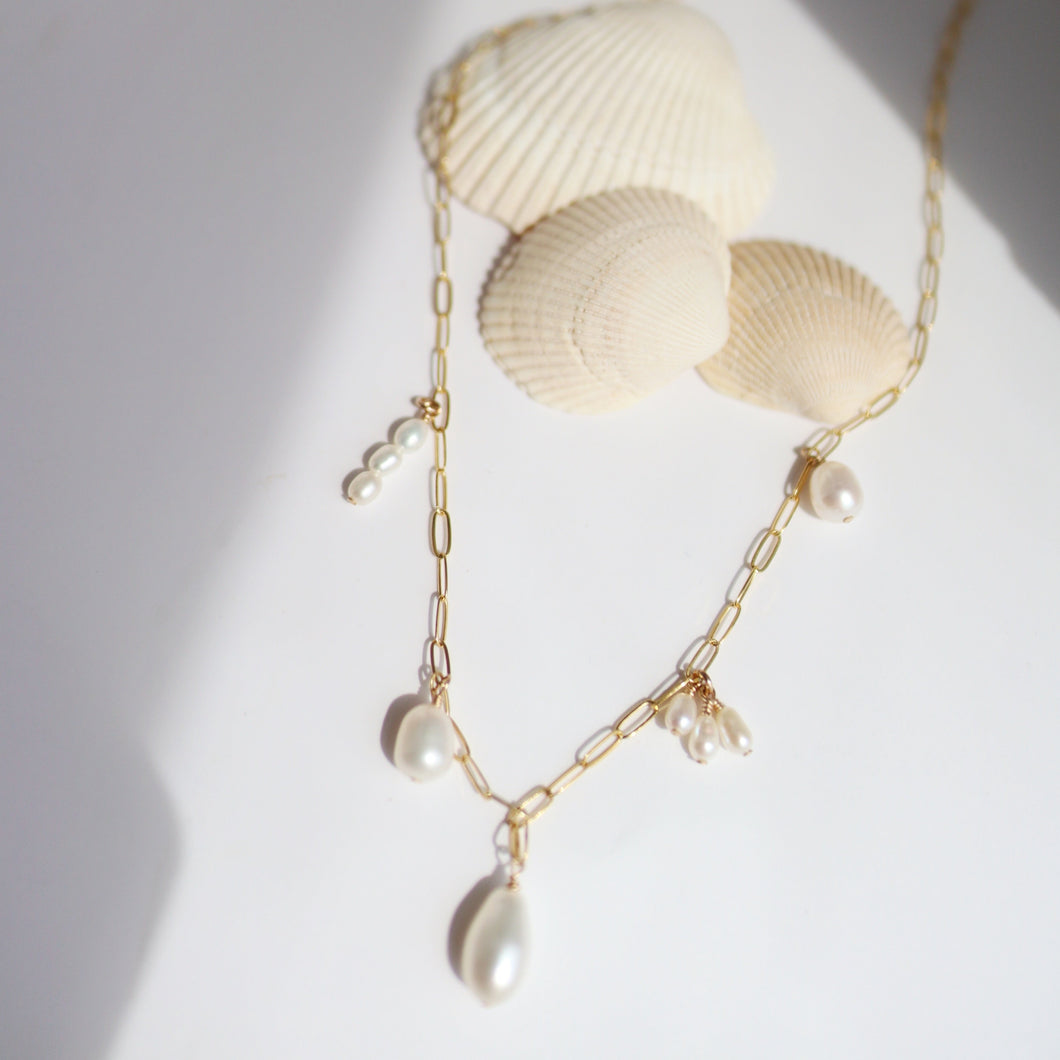 Coastal Pearl Necklace
