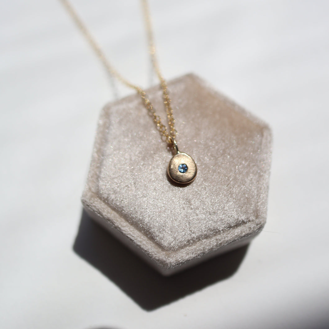 Montana Sapphire Necklace