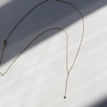Load image into Gallery viewer, Dainty Diamond Lariat

