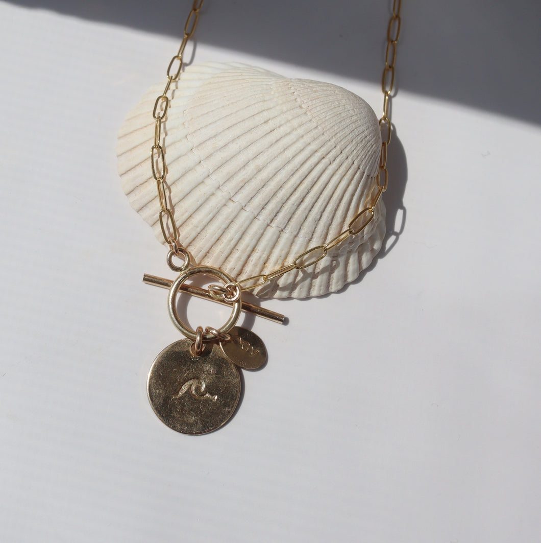 Pendant Inlet Necklace