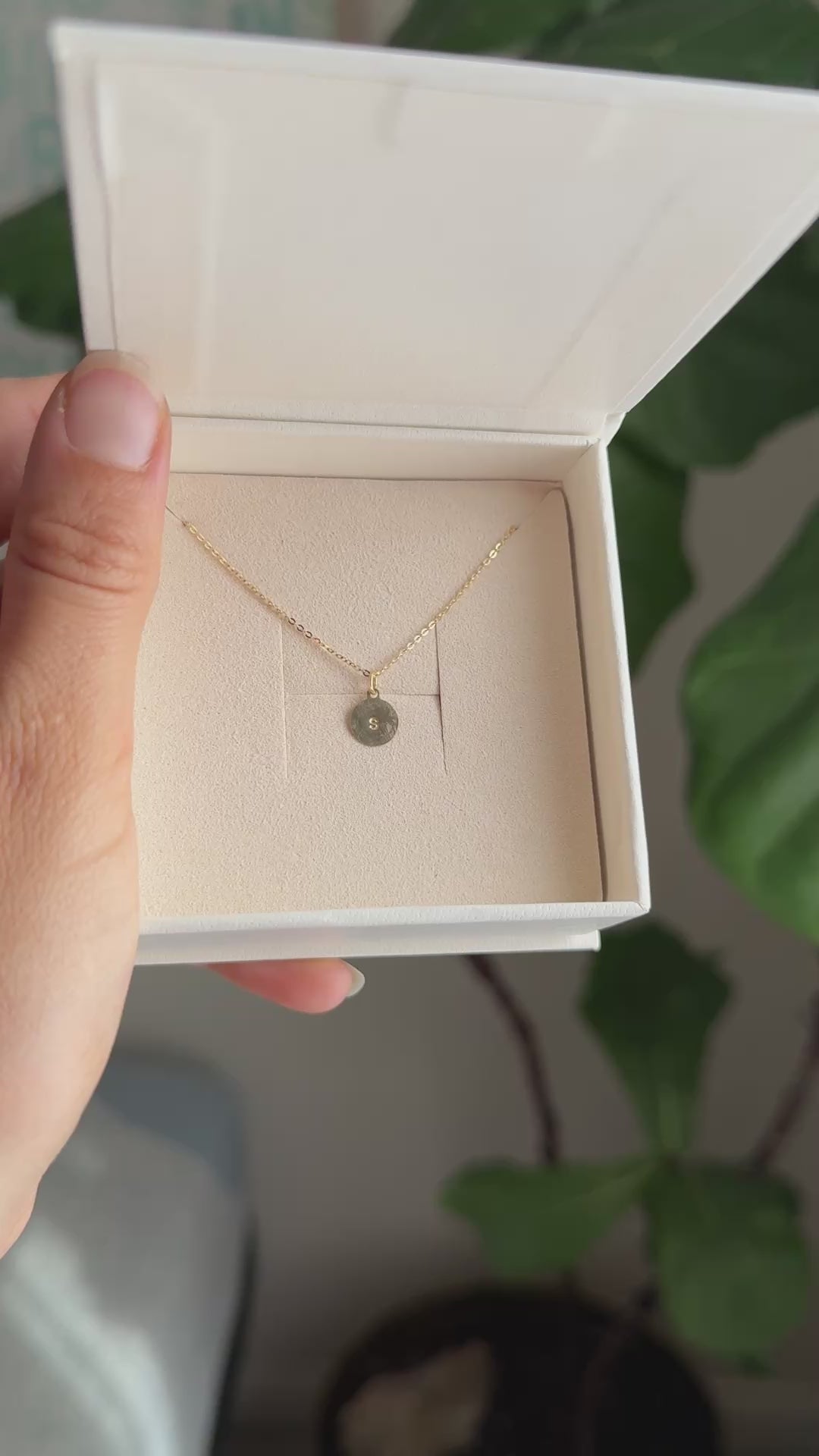 Beloved Initial Necklace