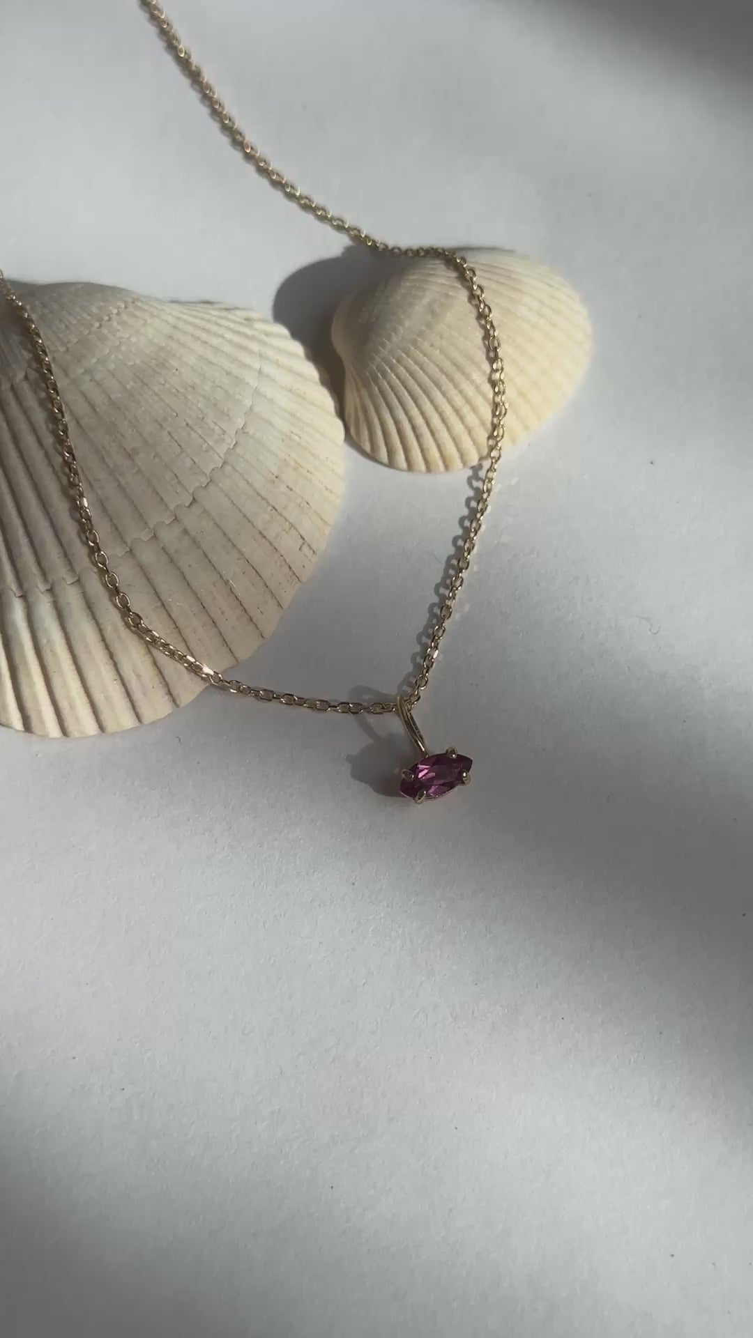 Rhodolite Garnet Necklace