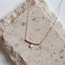 Load image into Gallery viewer, Opal Curve Necklace
